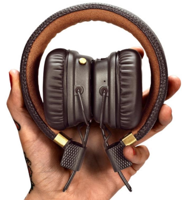 Наушники Marshall Major III Bluetooth (Brown) купить в интернет-магазине icover