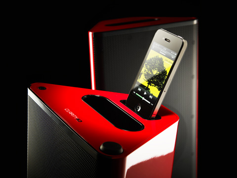 Monster Clarity HD Model One (132722-00 SL) - акустическая система для iPhone/iPod (Red) купить в интернет-магазине icover