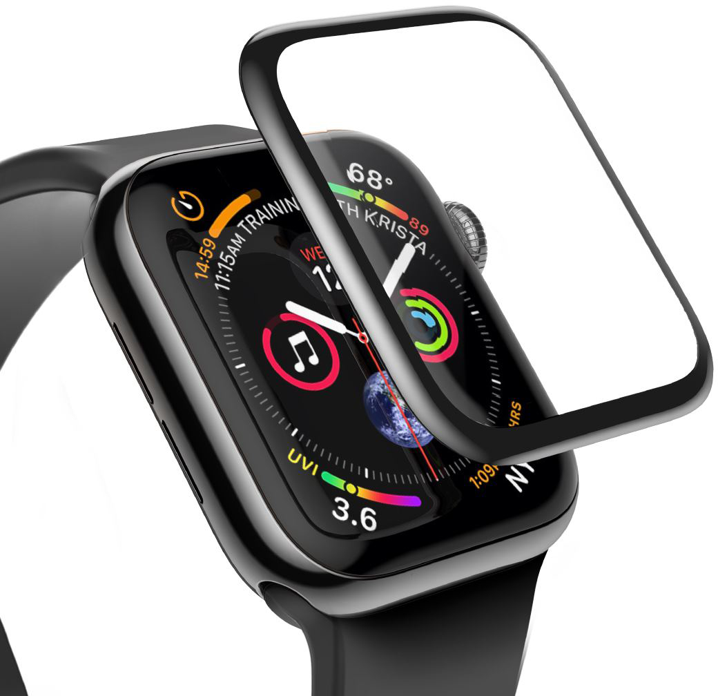 Защитное стекло Autobot UR для Apple Watch Series SE/6/4 40mm (Black) купить в интернет-магазине icover