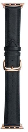 Сменный ремешок Dbramante1928 Mode Madrid (AW42NBGO5146) для Apple Watch 42 mm (Night Black) купить в интернет-магазине icover