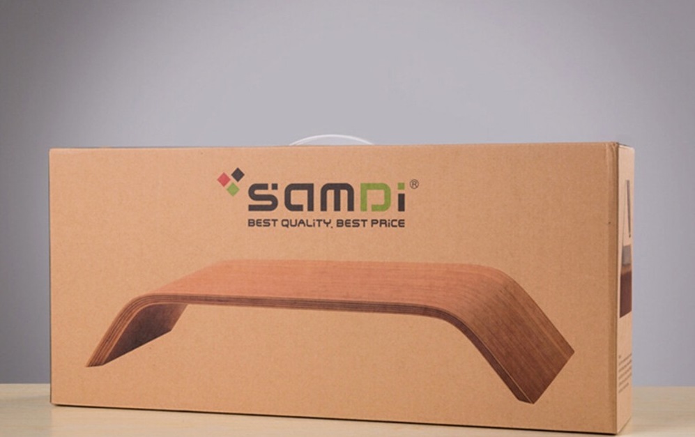 Подставка Samdi Riser Platform для iMac и мониторов (Dark Wood) купить в интернет-магазине icover