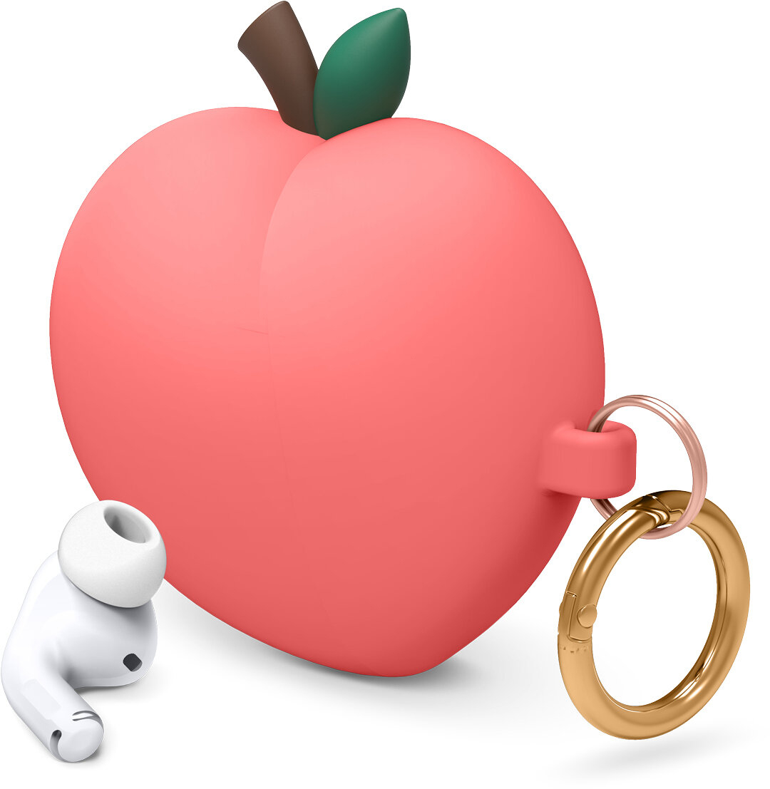 

Чехол Elago Silicone Peach (EAPP-PEACH-RD) для AirPods Pro (Red)