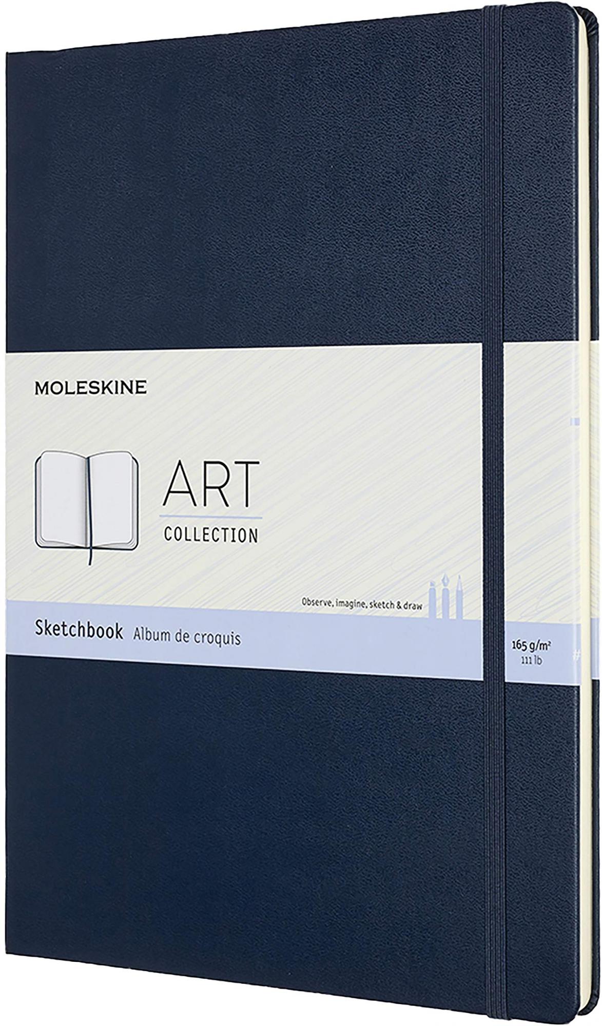 

Блокнот для рисования Moleskine Art Sketchbook A4 (ARTBF832B20) нелинованный (Blue)