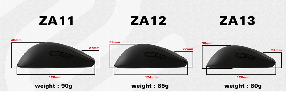 Zowie Za 11 (4712702160512) - проводная мышь (Black) купить в интернет-магазине icover