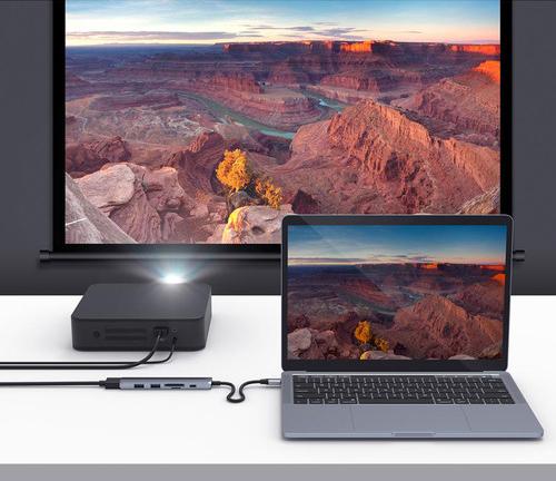 USB-хаб HyperDrive BAR 6-in-1 USB-C для iPad Pro, MacBook Pro / Air (Space Gray) купить в интернет-магазине icover