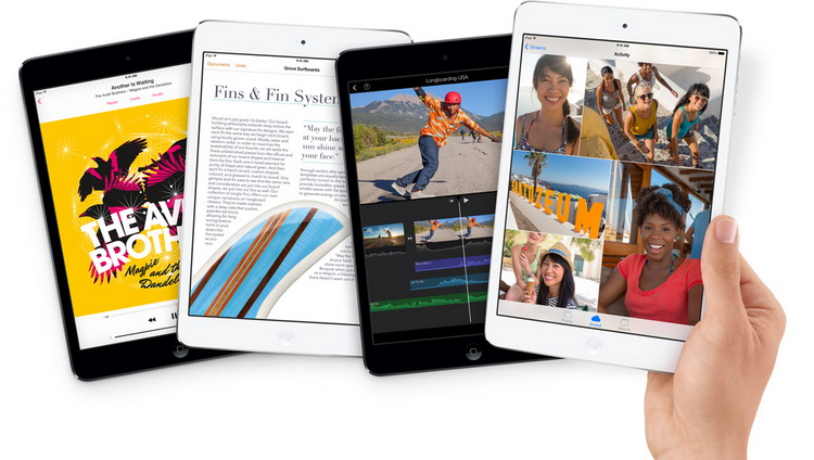 Apple iPad mini Retina 16GB Wi-Fi Silver (ME785RU/A) купить в интернет-магазине icover