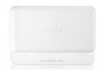 Moshi Cardette Ultra Media Card Reader - универсальный картридер для Mac (Silver) купить в интернет-магазине icover