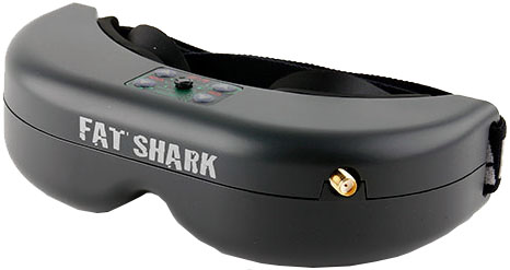 FatShark Teleporter V3 5.8 GHz (FSH-1052) - видеоочки с курсовой камерой для FPV (Black) купить в интернет-магазине icover