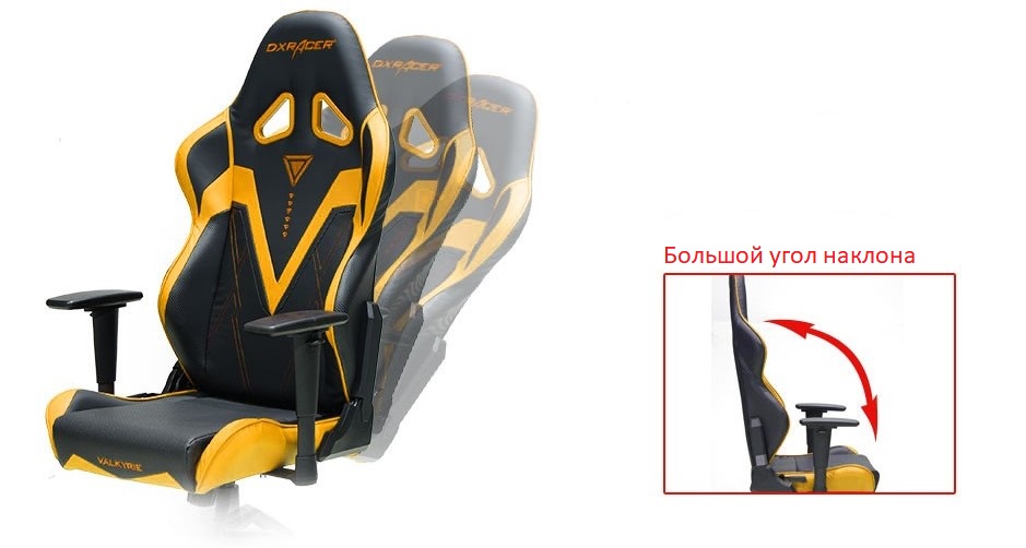 Компьютерное кресло DXRacer Valkyrie Series OH/VB15/NOW (Orange) купить в интернет-магазине icover