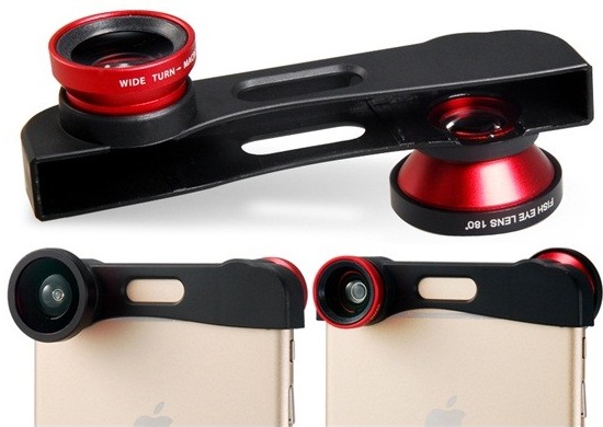 PHO-FWM-6 Photo Lens 3 in 1 iPhone 6 Plus