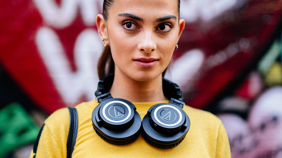 Bluetooth-наушники с микрофоном Audio-Technica ATH-M50xBT (Black) купить в интернет-магазине icover