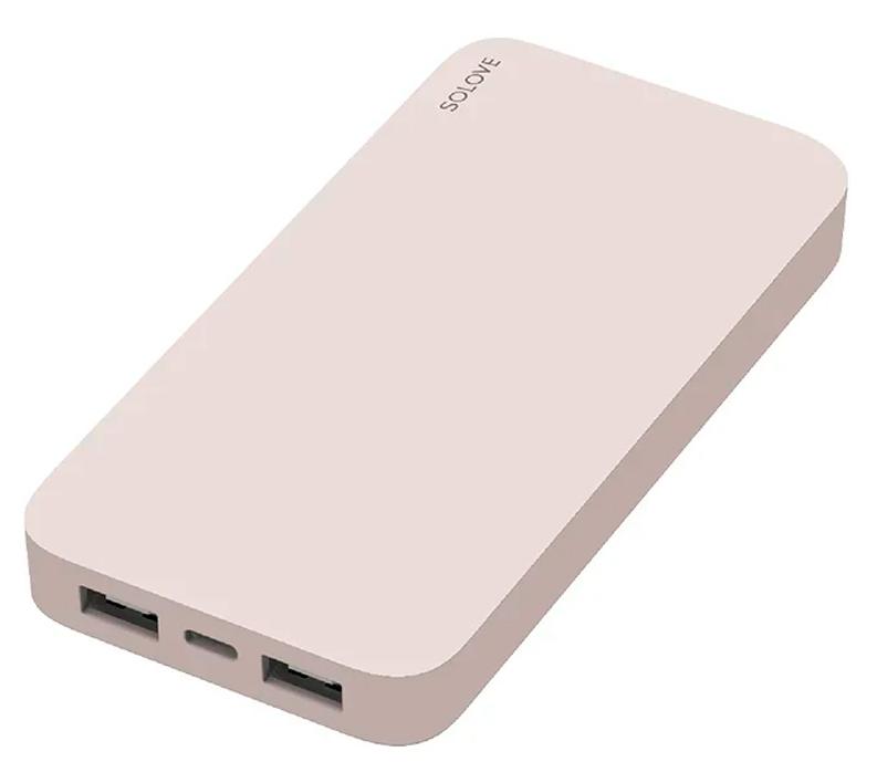 

Внешний аккумулятор Xiaomi Solove 20000mAh (Pink)