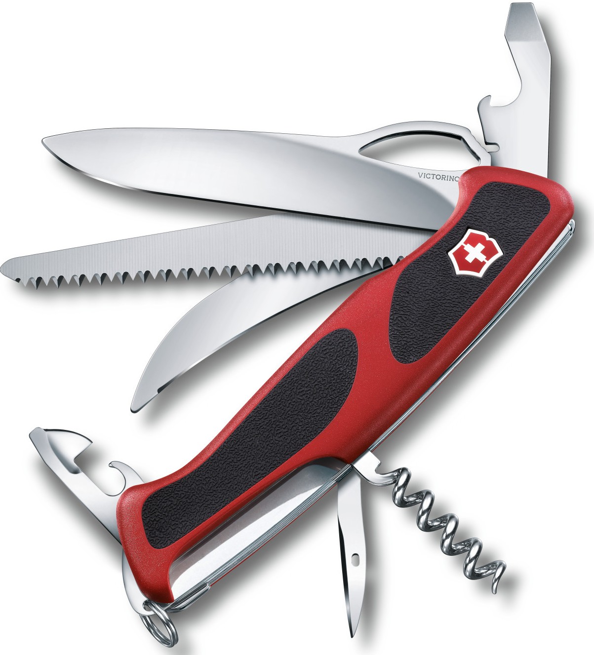 

Нож перочинный Victorinox RangerGrip 57 Hunter 0.9583.MC (Red/Black)