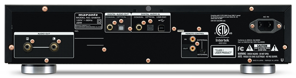 Проигрыватель CD-дисков Marantz SA8005 (Black) купить в интернет-магазине icover