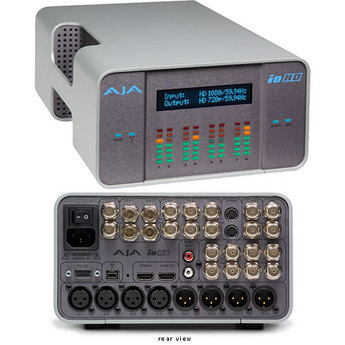 AJA Io HD - Универсальное устройство для ввода/вывода SD и HD видео купить в интернет-магазине icover