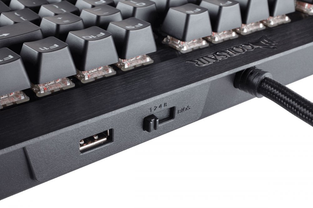 Игровая клавиатура Corsair Gaming K70 LUX RGB Cherry MX Brown CH-9101012-RU (Black) купить в интернет-магазине icover