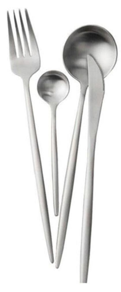 

Набор столовых приборов Xiaomi Maison Maxx Stainless Steel Modern Flatware Set (Silver)