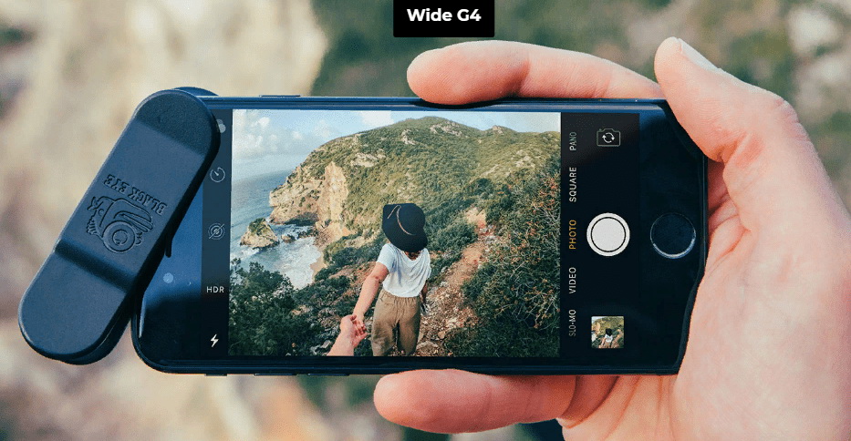 Объектив Black Eye Wide G4 (G4WA001) для смартфона (Black) купить в интернет-магазине icover