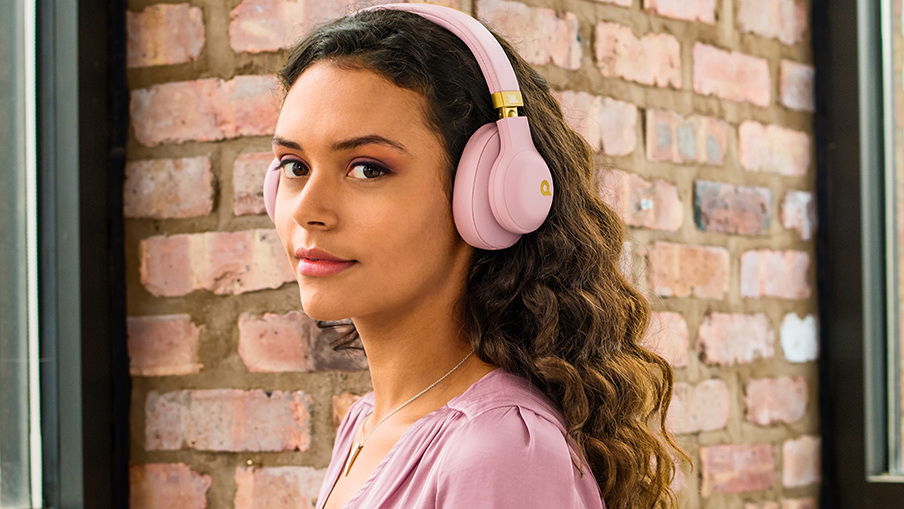 Bluetooth-наушники с микрофоном JBL E55BT Quincy Edition (Pink) купить в интернет-магазине icover