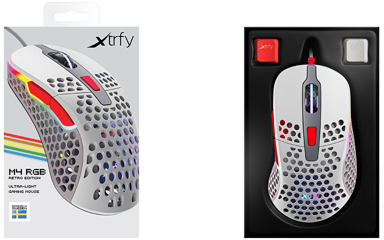 Игровая мышь Xtrfy M4 RGB (Retro) купить в интернет-магазине icover