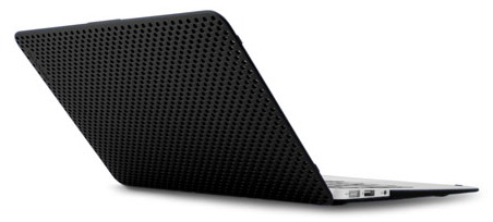 Incase Perforated Hardshell Case (cl57886) - чехол для MacBook Air 11 (Black) купить в интернет-магазине icover