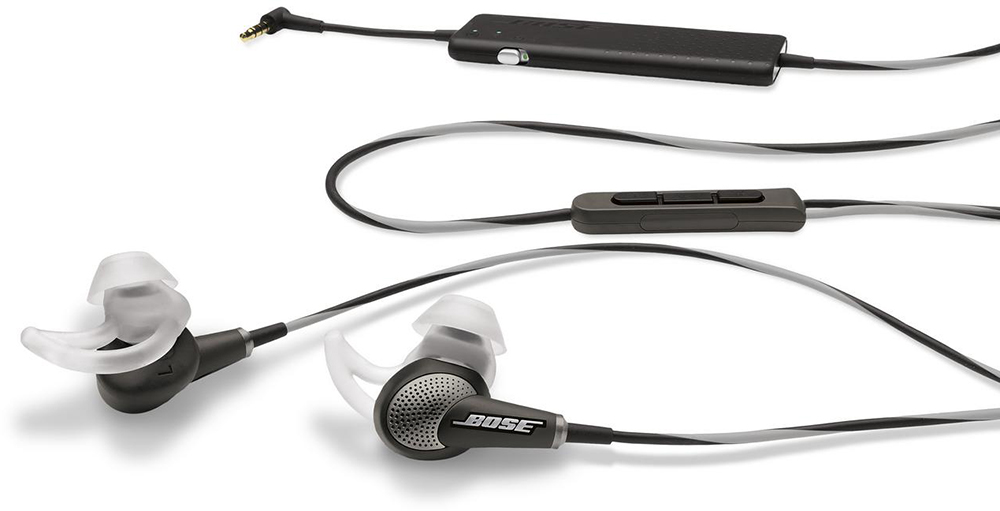 Внутриканальные наушники Bose QuietComfort 20 Android 718840-0010 (Black) купить в интернет-магазине icover