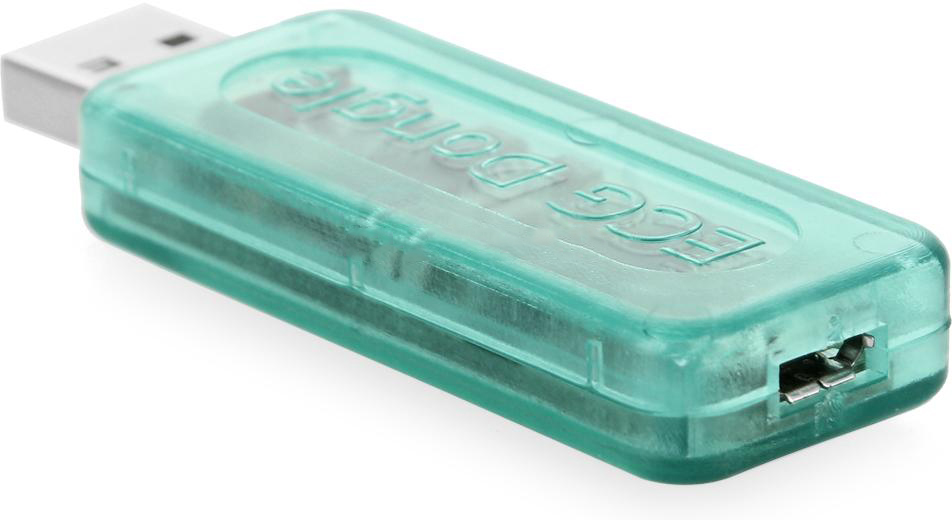 ECG Dongle + Lightning to USB - кардиофлешка с адаптером (Turquoise) купить в интернет-магазине icover