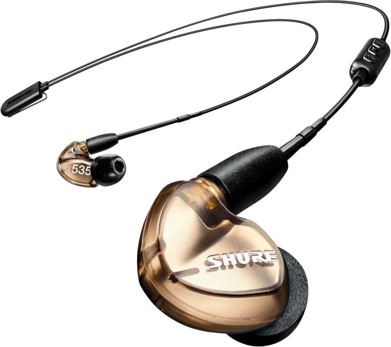 

Bluetooth-наушники с микрофоном Shure SE535-V+BT2-EFS (Bronze)