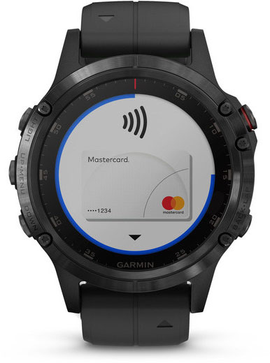 Умные часы Garmin Fenix 5 Plus Sapphire (Black) купить в интернет-магазине icover