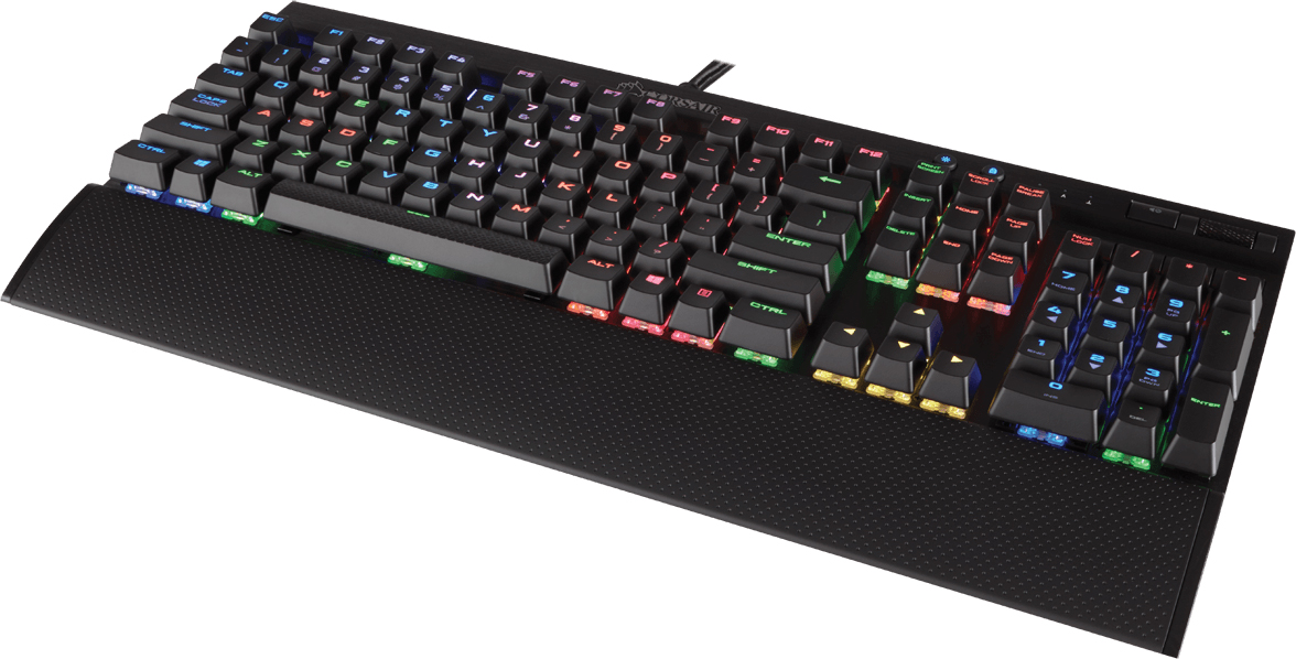 Corsair Gaming Keyboard K70 LUX RGB - игровая клавиатура (Black) купить в интернет-магазине icover