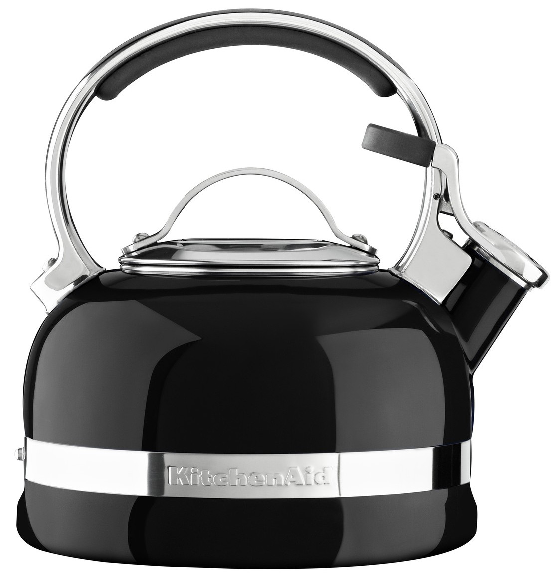 

Чайник наплитный со свистком KitchenAid 2.0-Quart Kettle KTEN20SBOB (Onyx Black)