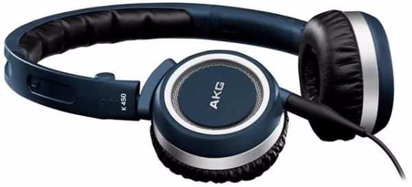 AKG K450 - накладные наушники (Navy) купить в интернет-магазине icover