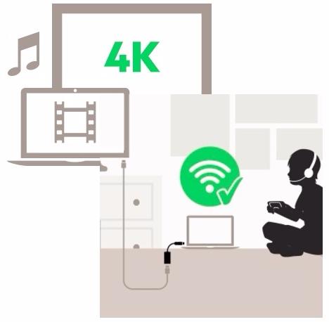 Переходник Belkin USB-C-HDMI F2CU038btBLK (Black) купить в интернет-магазине icover