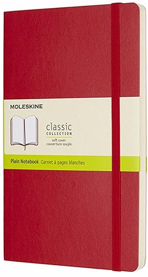 Блокнот Moleskine Classic Soft Large QP618F2 (Red) купить в интернет-магазине icover