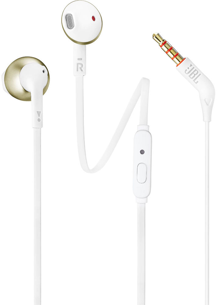 

Наушники с микрофоном JBL Tune 205 (Champagne Gold)