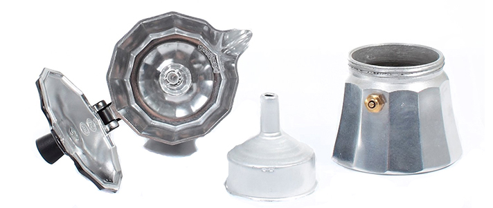 Rommelsbacher RK 501/K - гейзерная кофеварка (Silver) купить в интернет-магазине icover
