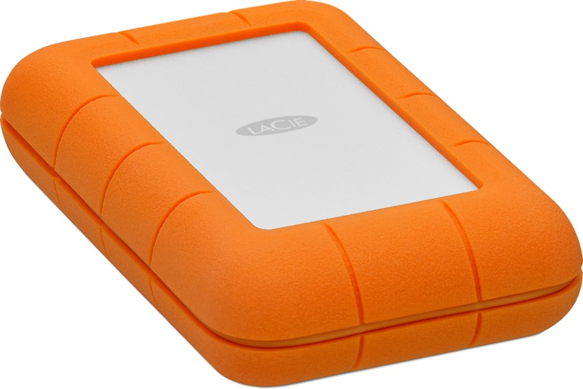Внешний накопитель LaCie Rugged Thunderbolt USB-C HDD 2TB STFS2000800 (Orange) купить в интернет-магазине icover