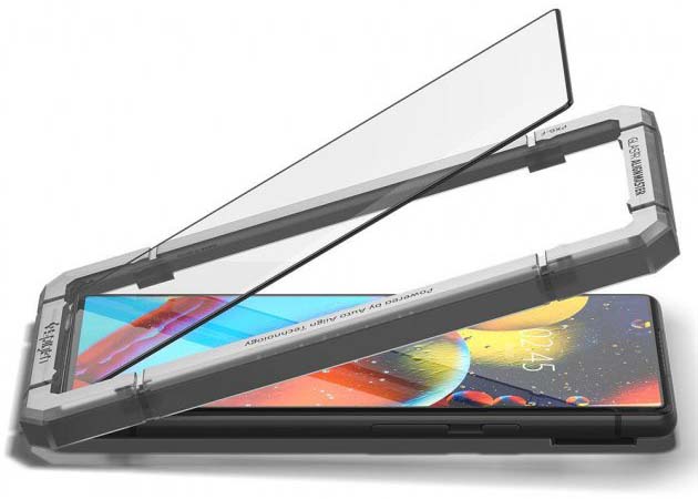 Защитное стекло Spigen Glas.tR AlignMaster FC (AGL04165) для Google Pixel 6 (Black) купить в интернет-магазине icover