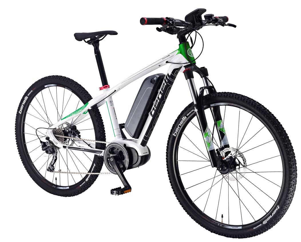 Велогибрид Eltreco Benelli Tagete 27.5 021685-2014 (White/Green) купить в интернет-магазине icover