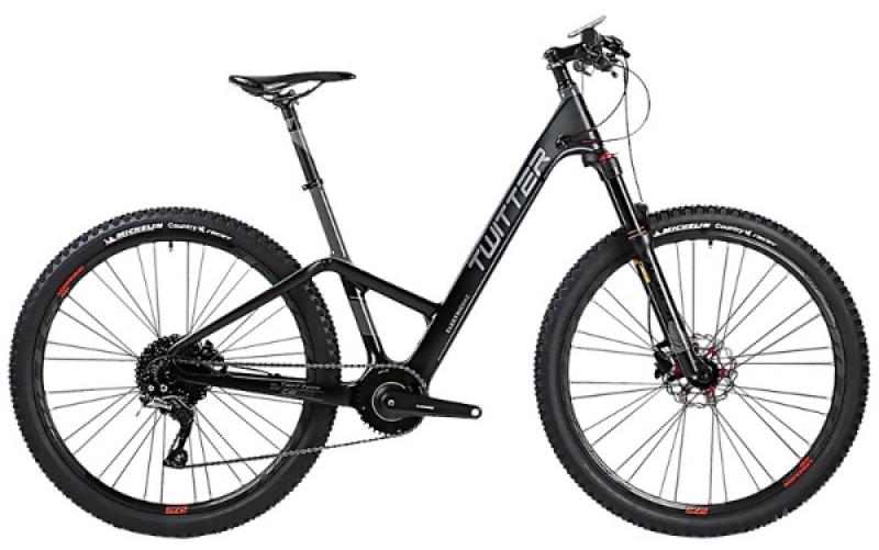 Электровелосипед Twitter TW-E9L (Black/Grey) купить в интернет-магазине icover