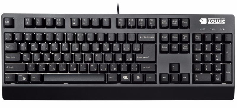 Zowie Celeritas - игровая клавиатура (Black/Cherry MX Brown) купить в интернет-магазине icover