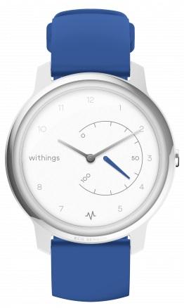 Умные часы с ЭКГ Withings Move ECG (Blue) купить в интернет-магазине icover