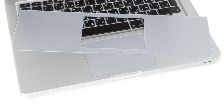 Palmguard Low-Profile Palmrest & Trackpad Protector - защитная накладка на Macbook Pro Retina 15 (Silver) купить в интернет-магазине icover