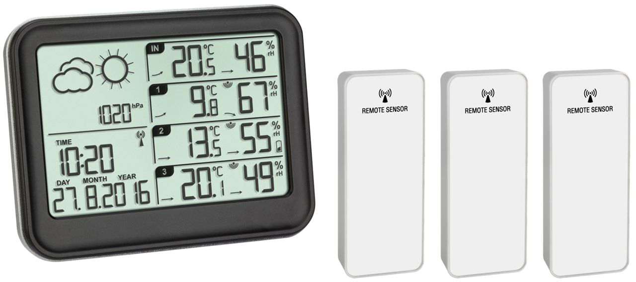 

Метеостанция TFA 35.1142.01 (Black)
