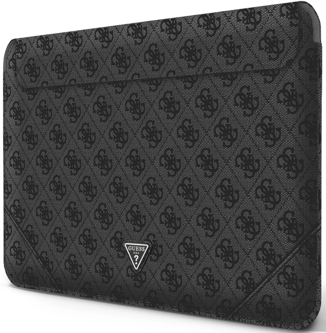 Чехол Guess 4G Sleeve with Triangle metal logo (GUCS14P4TK) для ноутбуков 14" (Black) купить в интернет-магазине icover