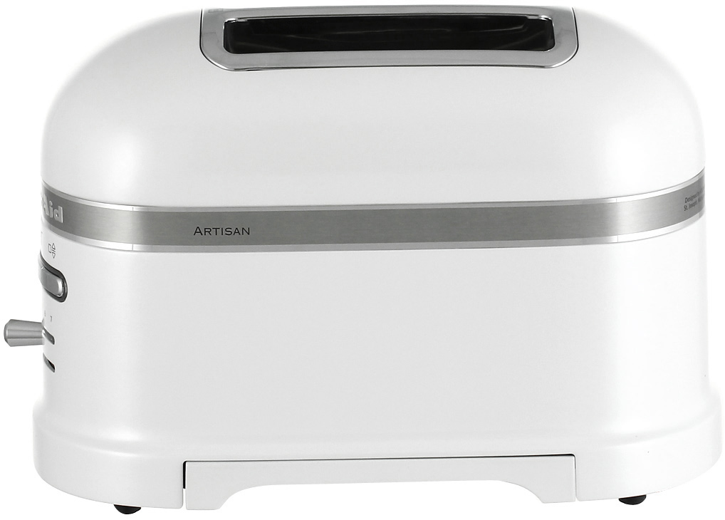 Тостер на 2 хлебца KitchenAid Artisan 2-Slice Automatic Toaster 5KMT2204EFP (Frosted Pearl) купить в интернет-магазине icover