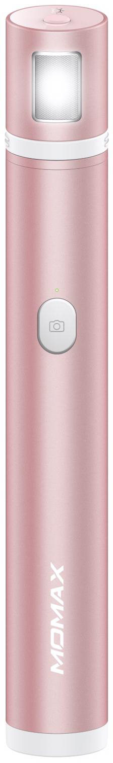 

Монопод Momax Selfie Light KM12 (Pink)