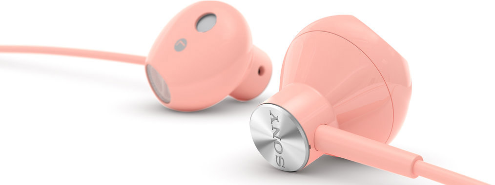 Наушники с микрофоном Sony STH32 (Pink) купить в интернет-магазине icover