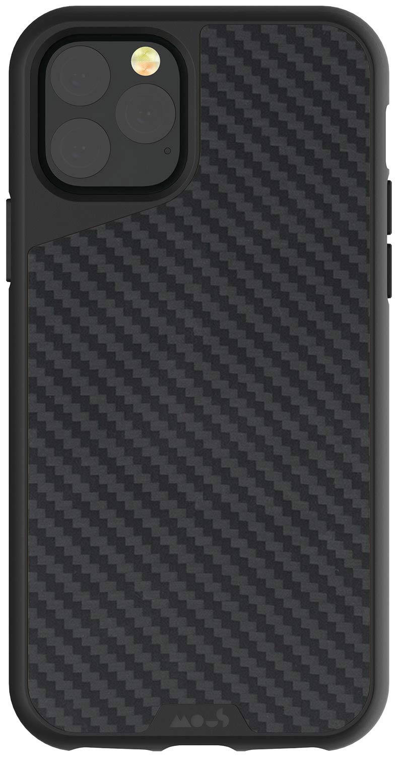 

Чехол Mous Limitless 3.0 (R0322-AC02-01) для iPhone 11 Pro (Aramid Carbon)
