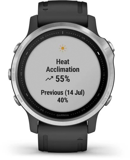 Спортивные часы Garmin Fenix 6S 010-02159-01 (Silver/Black) купить в интернет-магазине icover